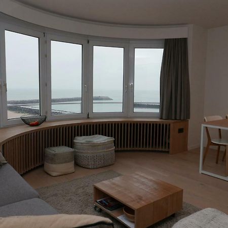 Appartement Met Zeezicht 오스텐드 외부 사진