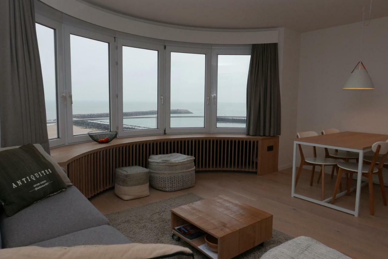 Appartement Met Zeezicht 오스텐드 외부 사진