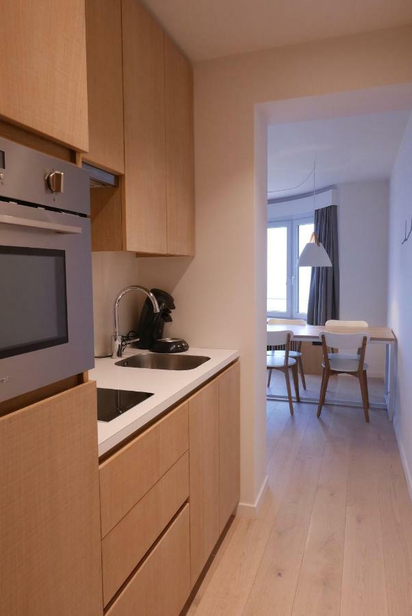Appartement Met Zeezicht 오스텐드 외부 사진