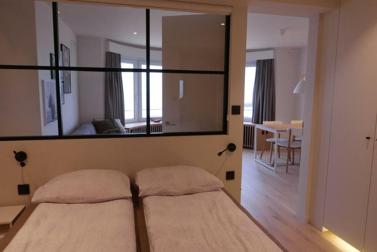 Appartement Met Zeezicht 오스텐드 외부 사진
